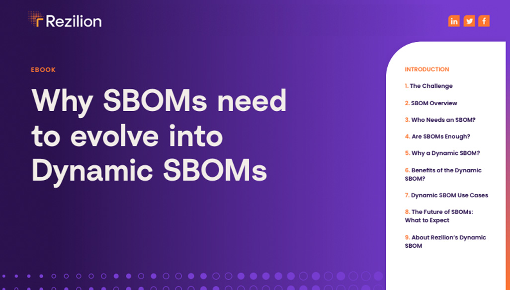 Why SBOMs Need to Evolve Into Dynamic SBOMs