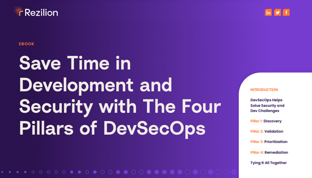 Save Time in Development and Security with The Four Pillars of DevSecOps