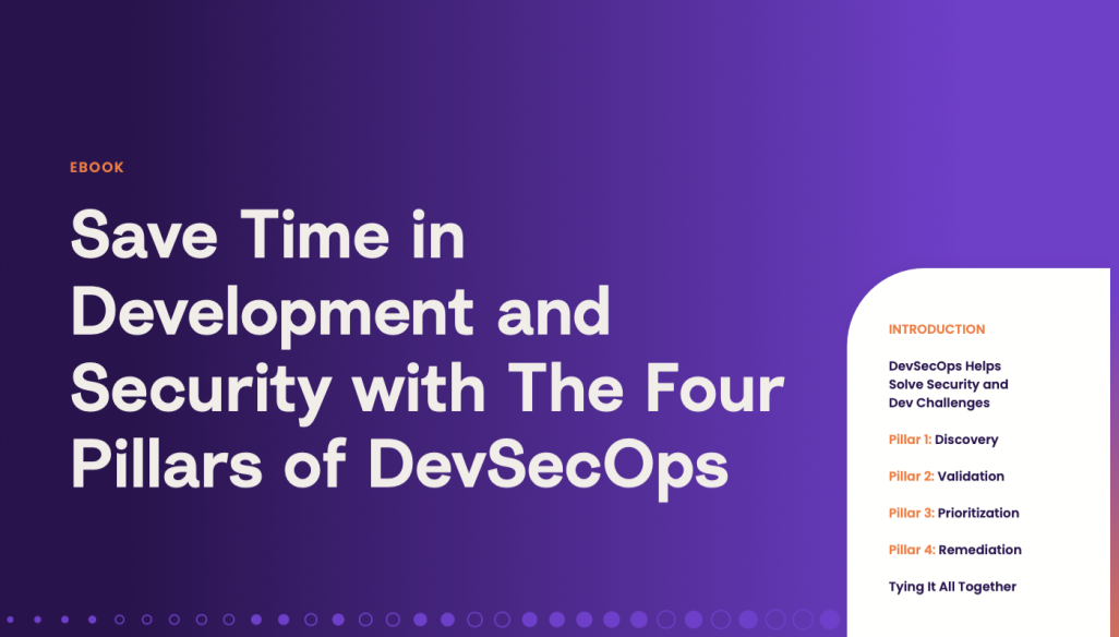 Save Time in Development and Security with The Four Pillars of Dev Sec Ops